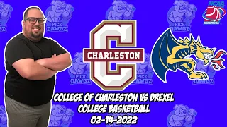 Charleston vs Drexel 2/14/22 College Basketball Free Pick CBB Betting Tips