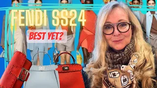 FENDI SS24 - HOT 🔥Multicolour Baguette bags | TRY ON | LUXURY SHOPPING VLOG Spring/Summer 2024