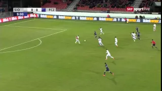 Дубль Кержакова за Цюрих. Первый гол / FC Sion vs FC Zürich 0 3 Kerzhakov