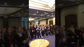 Riverdale Fans in Paris Singing MAD WORLD to Riverdale Cast [RiverCon]