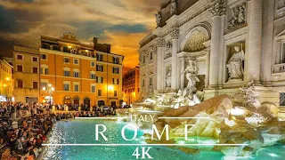 Rome Italy 4K 🇮🇹 Virtual Walking Tour