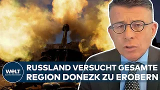 UKRAINE-KRIEG: Experten vermuten Start der neuen russischen Offensive in der Region Donezk