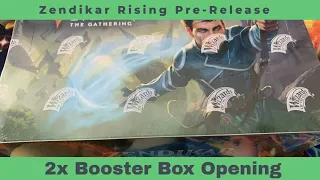 Magic the Gathering Zendikar Rising 2x Booster Box LIVE