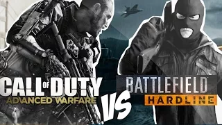 Battlefield: Hardline VS Call of Duty: Advanced Warfare [сравнение]