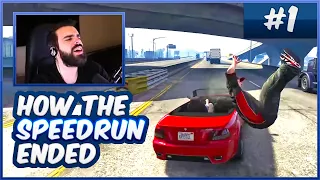 The Death of Lamar and Jimmy - How The Speedrun Ended (GTA V) - #1