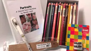 Colored Pencil Portrait Workshop by Wendy Layne