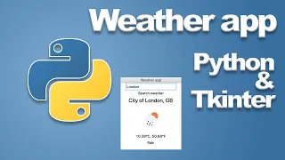 Build a Weather app with Python and Tkinter