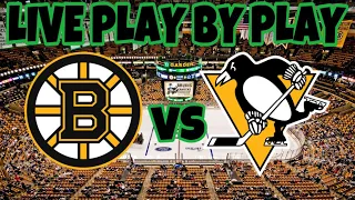 Boston Bruins vs Pittsburg Penguins Live Stream Play By Play And Reactions