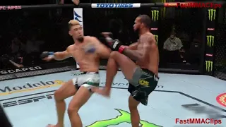 Thiago Santos best strikes against Johnny Walker