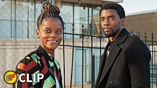 T'Challa & Shuri Visit Oakland - Ending Scene | Black Panther (2018) Movie Clip HD 4K