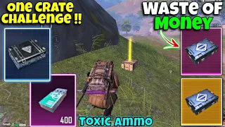 One Random crate challenge with Toxic Ammo is Op🤯 | PUBG METRO ROYALE