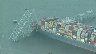 Baltimore bridge collapse aftermath: Video shows ship that crashed into Francis Scott Key Bridge