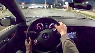 2021 Volkswagen Passat R-Line - POV Night Drive (Binaural Audio)