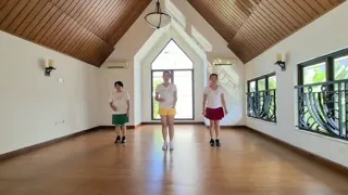 I Wanna Be Like You Line Dance (Demo by Amanda, Yulia, Sul)