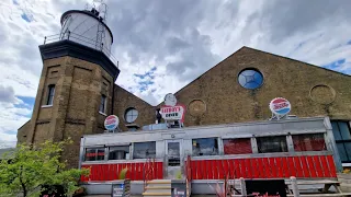 Londons only Lighthouse - Docklands Industrial History = Part 2. Full tour + History + Ships ⬇️