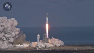 4K FALCON HEAVY LAUNCH FROM VAB ROOF