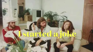 The Bee Gees-I started a joke karaoke cover by Laurie #beegees