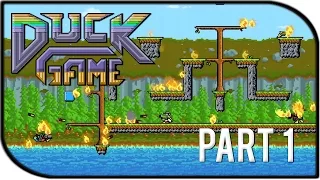 "FUNNIEST GAME EVER!" - Duck Game Gameplay Part 1 (THE DICK BOYS!)