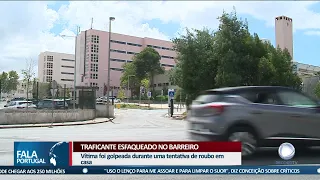 Traficante esfaqueado no Barreiro