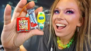 Unboxing *NEW*! TINY REAL GROCERIES!