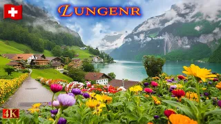 Lungern – Walking Through a Village Like Heaven on Earth (Spring 2024)