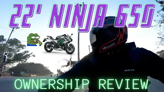 2022 Ninja 650 - 1 year 3 month REVIEW - Pros & Cons