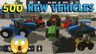 😱😱 500 NEW VEHICLES / FARMING SIMULATOR 20 MOD APK / (ANDROID/IOS)