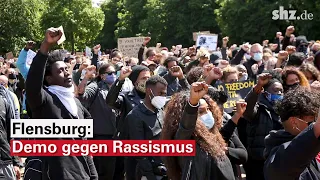 #BlackLivesMatter – Silent Protest gegen Rassismus in Flensburg