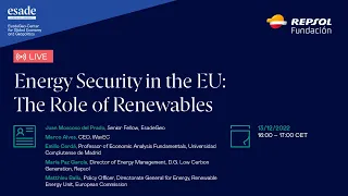 Energy Security in the EU: The Role of Renewables