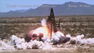 Slow Motion   155 mm M982 Excalibur Guided Artillery Shell Live Fire