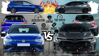 2022 VW Golf R Vs 2023 Toyota GR Corolla | COMPARISON