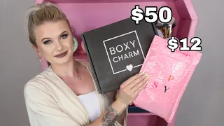 BOXYCHARM LUXE VS IPSY GLAM BAG JUNE 2021 | BATTLE OF THE BOXES | Vanessa Lopez