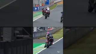 Canet loves a save at Le Mans' final corner!