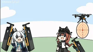 [Arknights] Rosmontis Learn How to Shot a Drone
