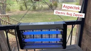 Aspectek Electric bug zapper, removable tray and quiet #bugs #bugzapper #mosquitocontrol