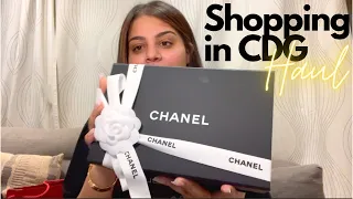 $8000 PARIS AIRPORT SHOPPING SPREE | CDG AIRPORT | CHANEL LOUIS VUITTON | CARTIER |GUCCI