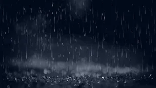 Gentle Night Rain 12 HOURS - Sleep, Insomnia, Meditation, Relaxing, Study, Reduce Stress, Tinnitus