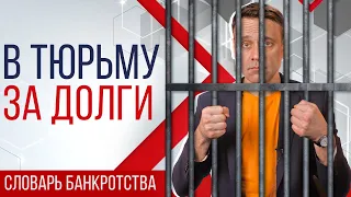 ЗА ДОЛГИ МОГУТ ПОСАДИТЬ В ТЮРЬМУ