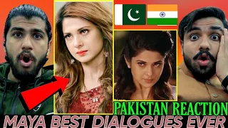 Janifer Winget Best dialogues of behad  | Maya Dialogues | Pakistan Reaction | Part 2