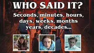 Who Said It ? Stranger Things 4 Edition/ Guess Who said it Stranger Things Part 2!