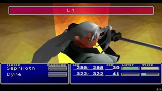 FINAL FANTASY VII PSX/PS1/PSP - Sephiroth MOD Part 1 - Bombing Mission! (Voice Recorded)