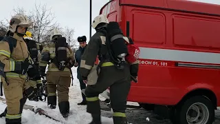 Пожарные учения прошли в общежитии ПсковГУ