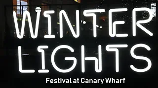 Review: Winter Lights Festival 2019 in Canary Wharf