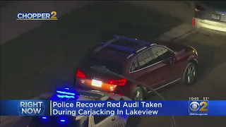 Police Recover Red Audi Taken During Carjacking In Lakeview