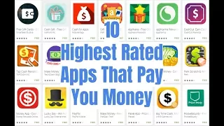 10 Highest Rated Apps That Pay You Money