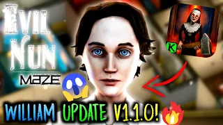 Evil Nun Maze WILLIAM Update REVEALED! | Evil Nun Maze William Reveal | Evil Nun Maze | Keplerians