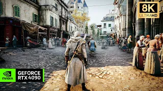 [8K] AC Unity RTX 4090 - RAY TRACING Reshade Ultimate Realism FX - PHOTOREALISTIC GRAPHICS SHOWCASE