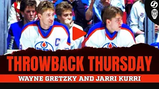 Throwback Thursday: Wayne Gretzky & Jarri Kurri