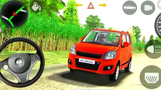 Indian Cars Simulator 3D | (suzuki wagon R) New Village Drive | Indian Car Simulator