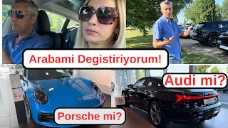 Karar Veremedik! Arabam Satilik! Hic Sasirmadi!!! #hollandadanatesailesi #vlogger #porsche #audi